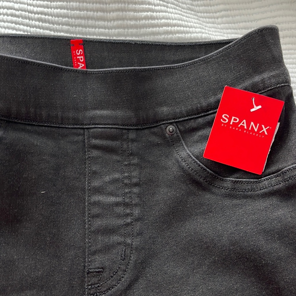 SPANX distressed denim